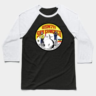 USS San Francisco (SSN 711) wo Txt Baseball T-Shirt